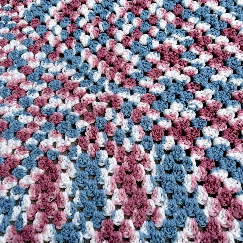 BABY AFGHAN LAP BLANKET THROW